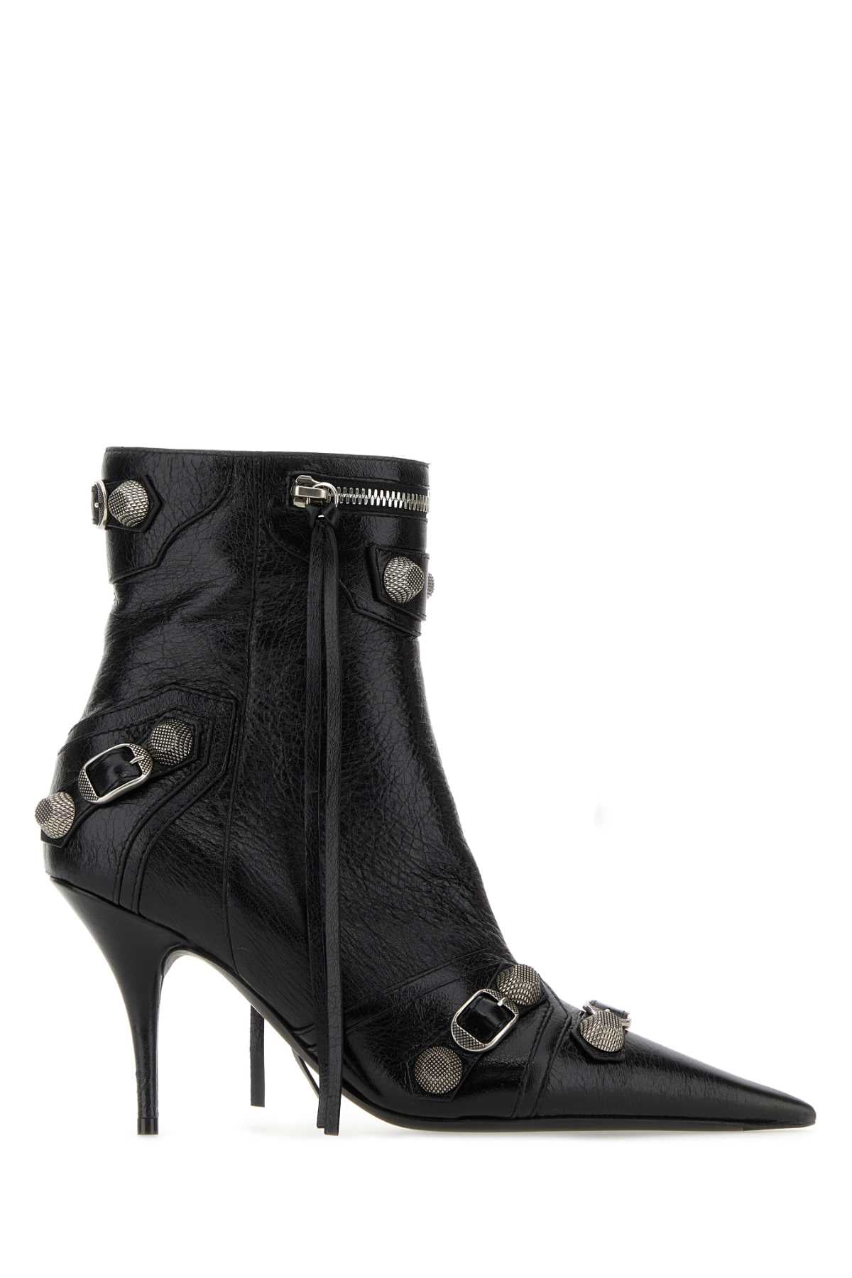BALENCIAGA Chic Cagole Ankle Boots with 9.5 cm Heel for Women