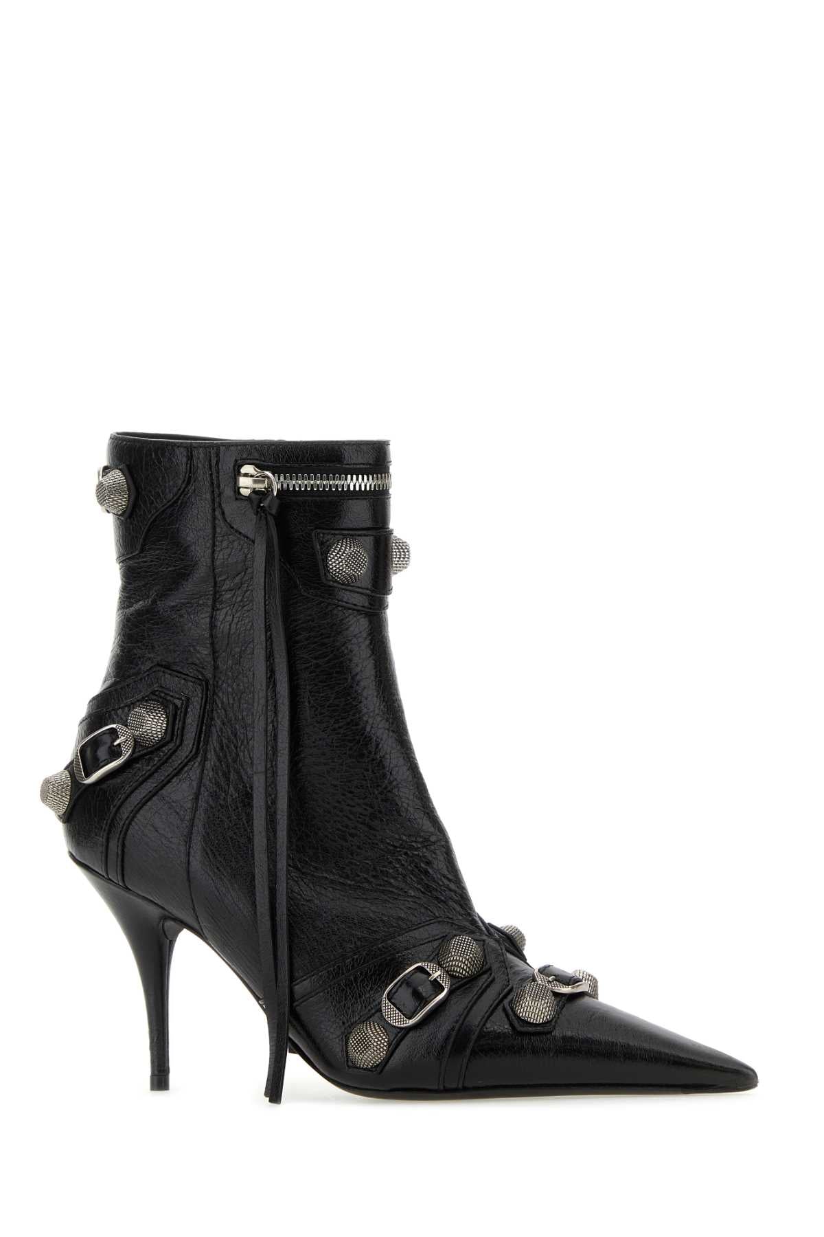 BALENCIAGA Chic Cagole Ankle Boots with 9.5 cm Heel for Women