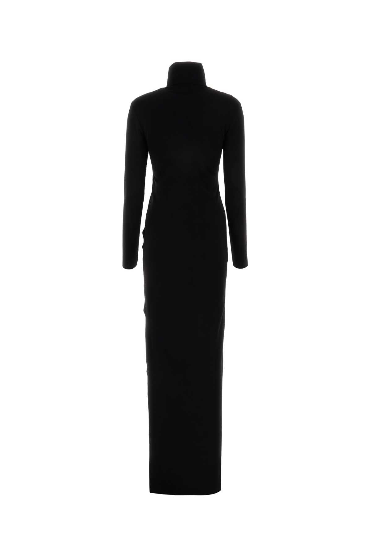 SAINT LAURENT Elegant Long Wool Dress for Women