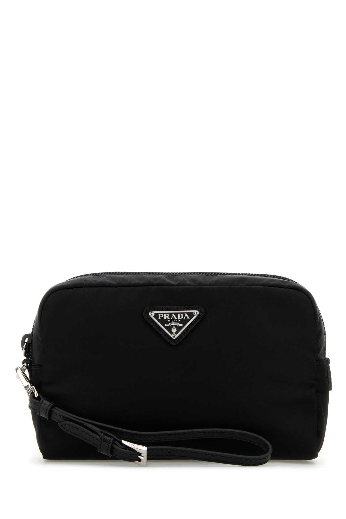 PRADA Mini Nylon Beauty Case - Perfect for On-the-Go