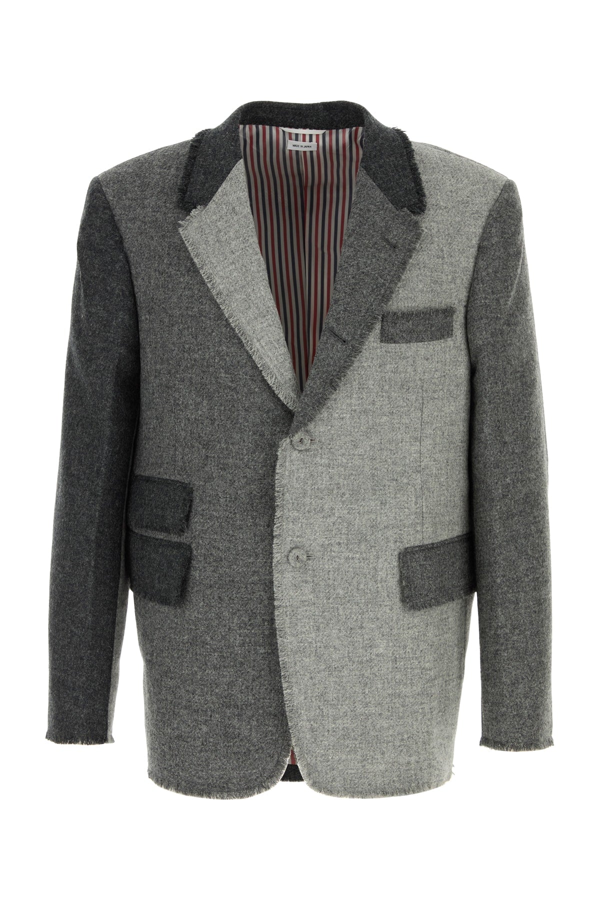 THOM BROWNE Stylish Wool Blazer for Men - Classic Tailored Fit