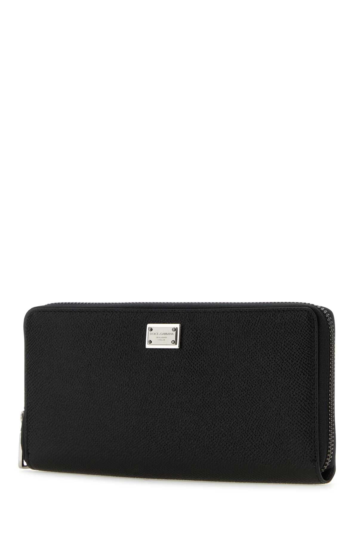 DOLCE & GABBANA Premium Leather Wallet - 19 cm x 10 cm