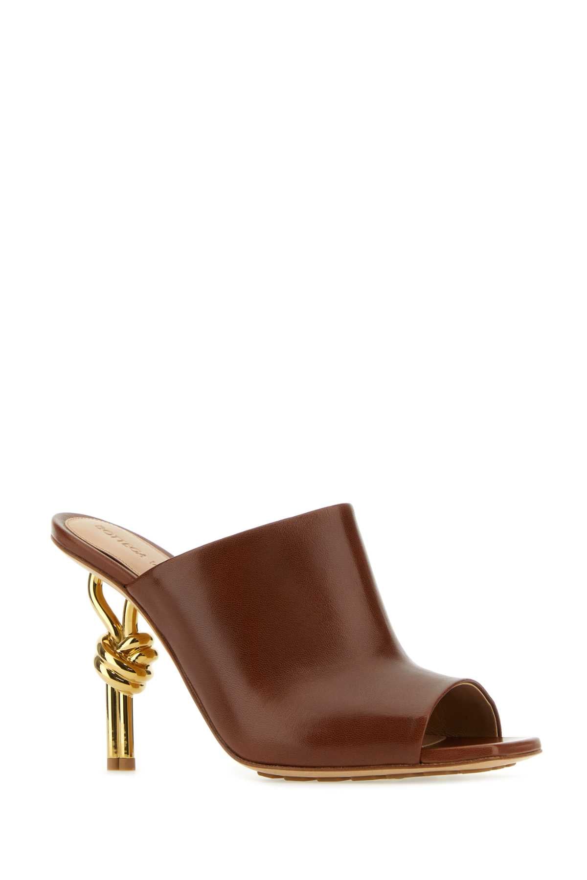 BOTTEGA VENETA Knot Flat Sandals with 9 cm Heel Height