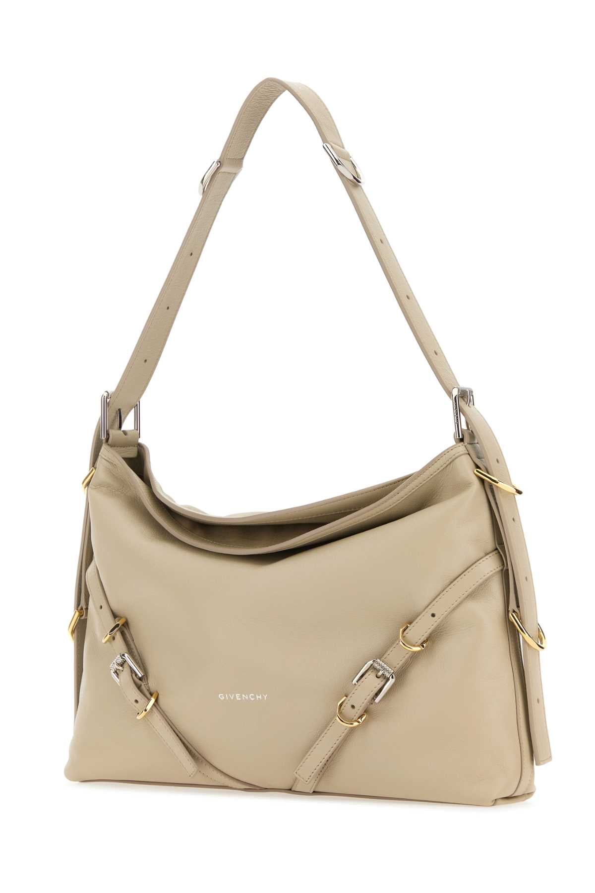 GIVENCHY Medium Leather Voyou Shoulder Handbag