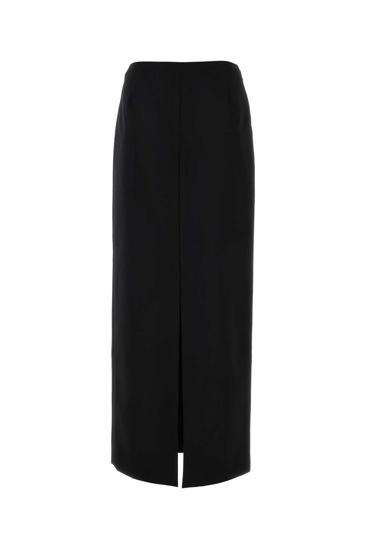GIVENCHY Chic Wool Blend Mini Skirt