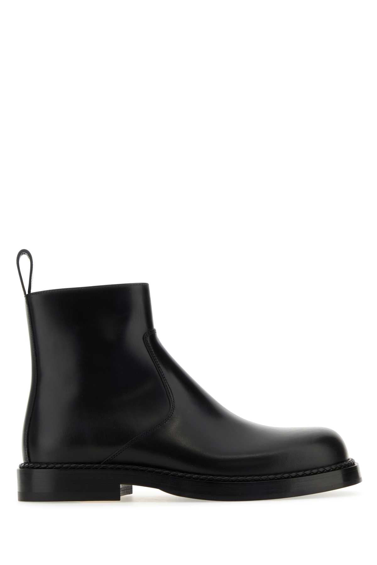 BOTTEGA VENETA Leather Strut Ankle Boots for Men