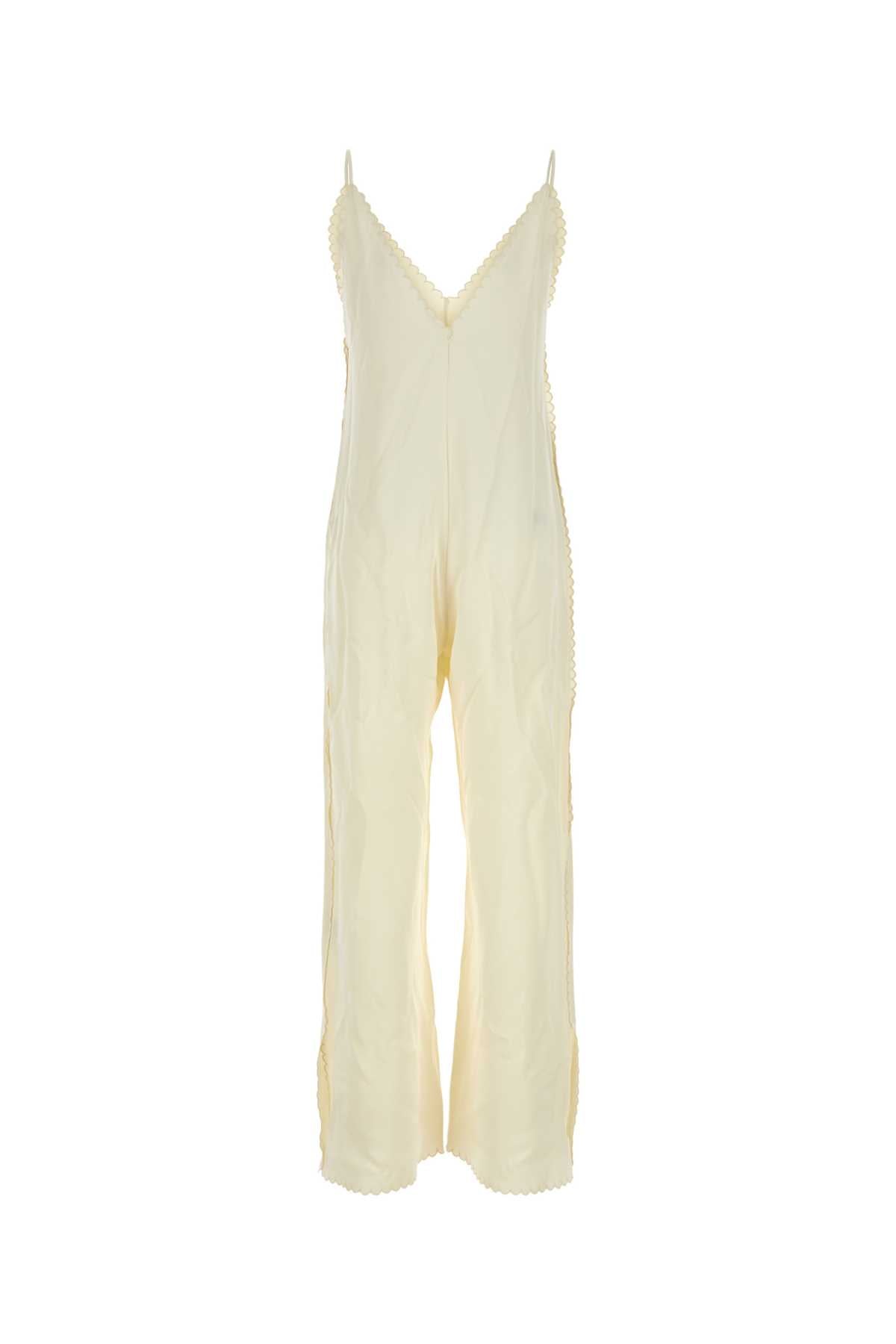 JIL SANDER Elegant Satin Jumpsuit for Women