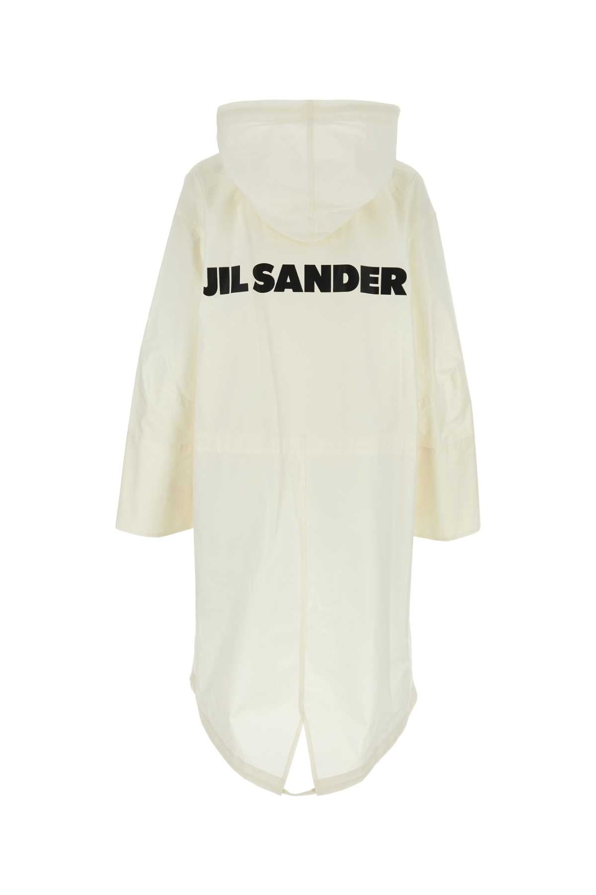 JIL SANDER Cotton Parka Jacket for Women