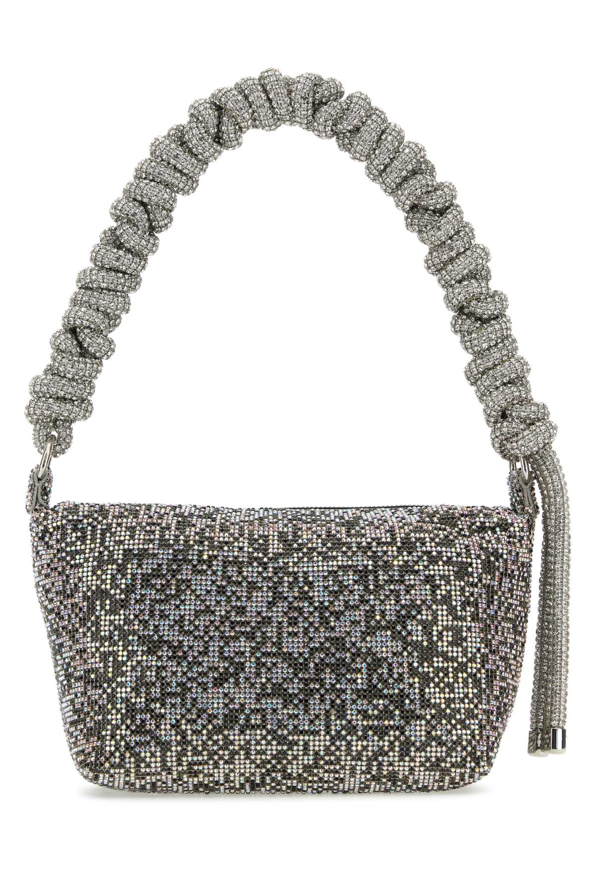 KARA Mini Handbag with Rhinestones - 18x14x10 cm
