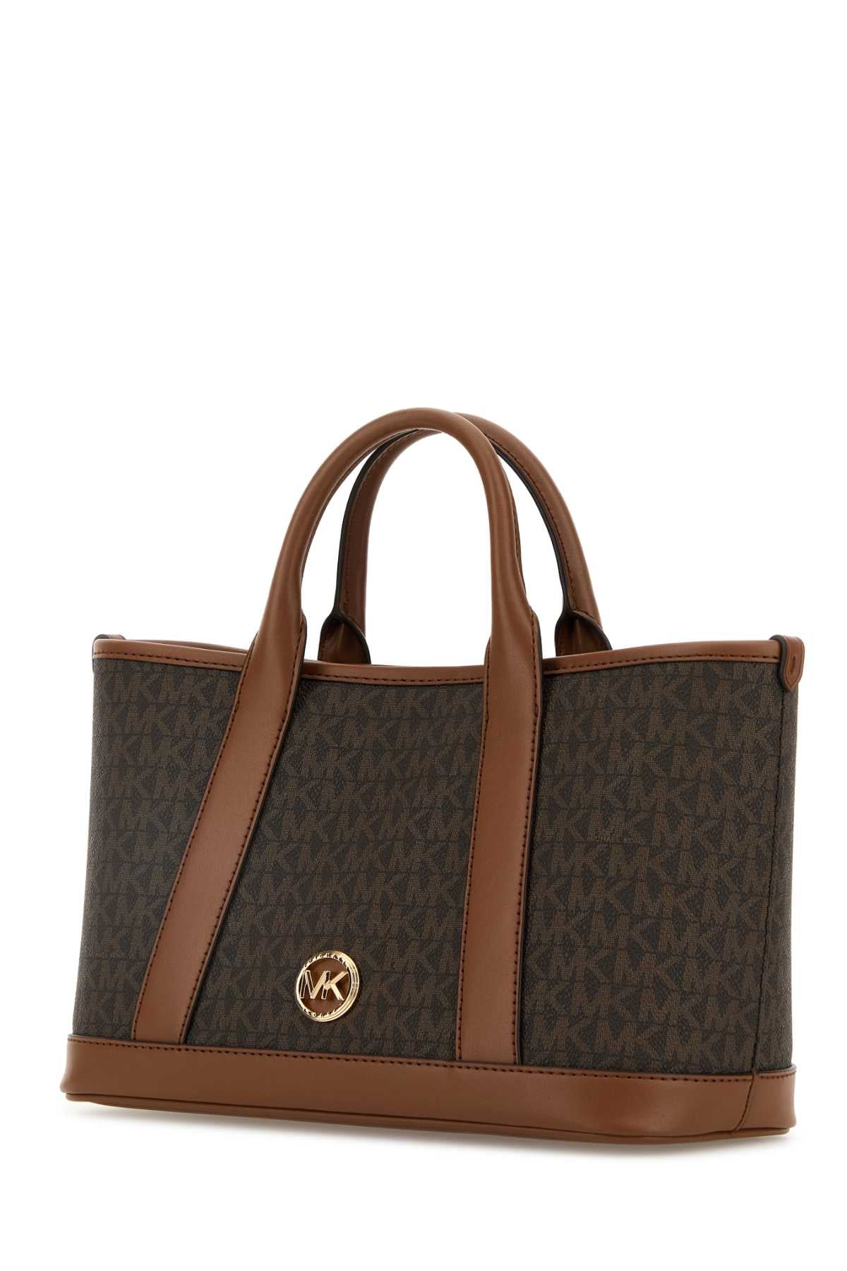 MICHAEL BY MICHAEL KORS Mini Printed Canvas Small Shopping Handbag