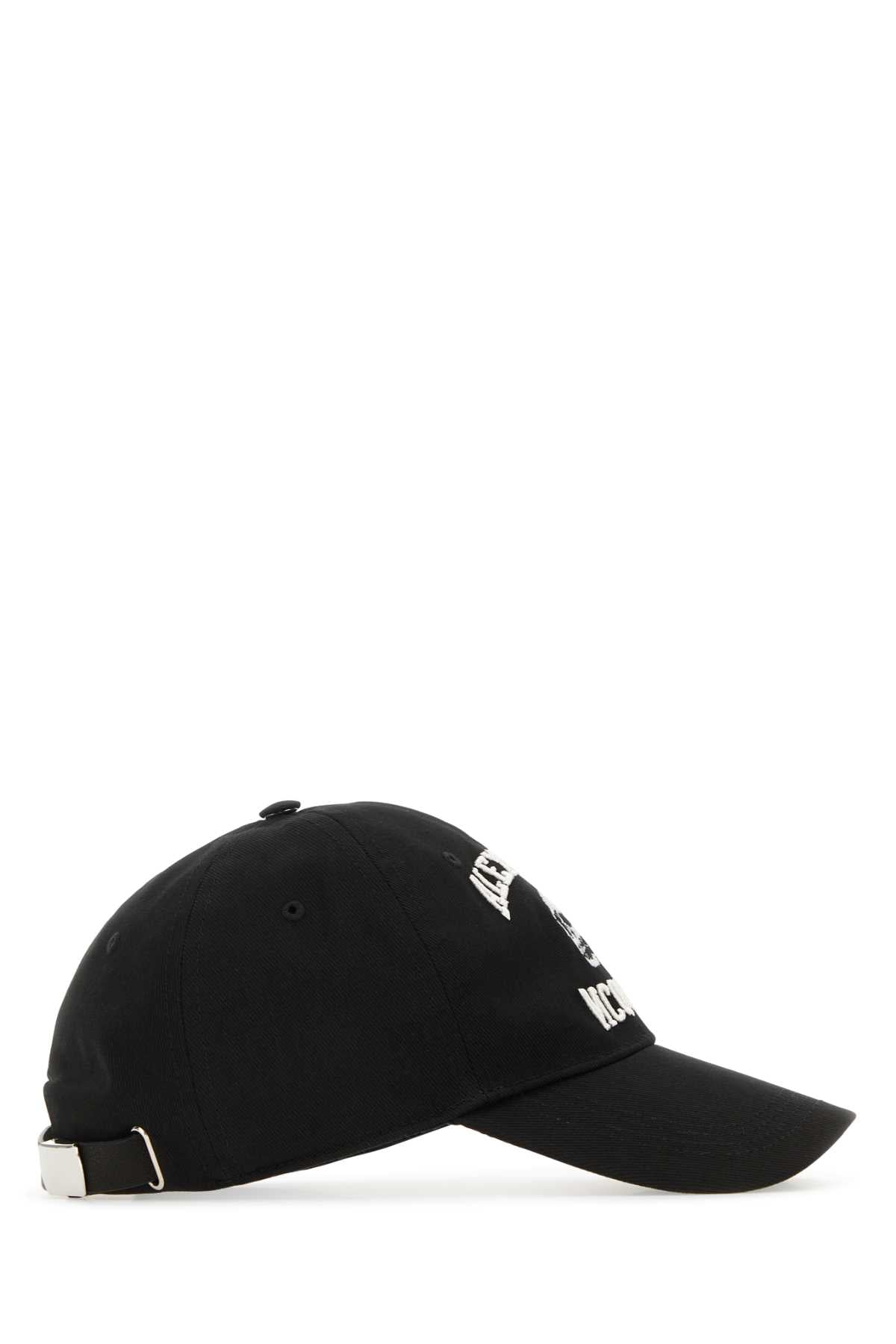 ALEXANDER MCQUEEN Men's Cotton Varsity Skull Baseball Cap