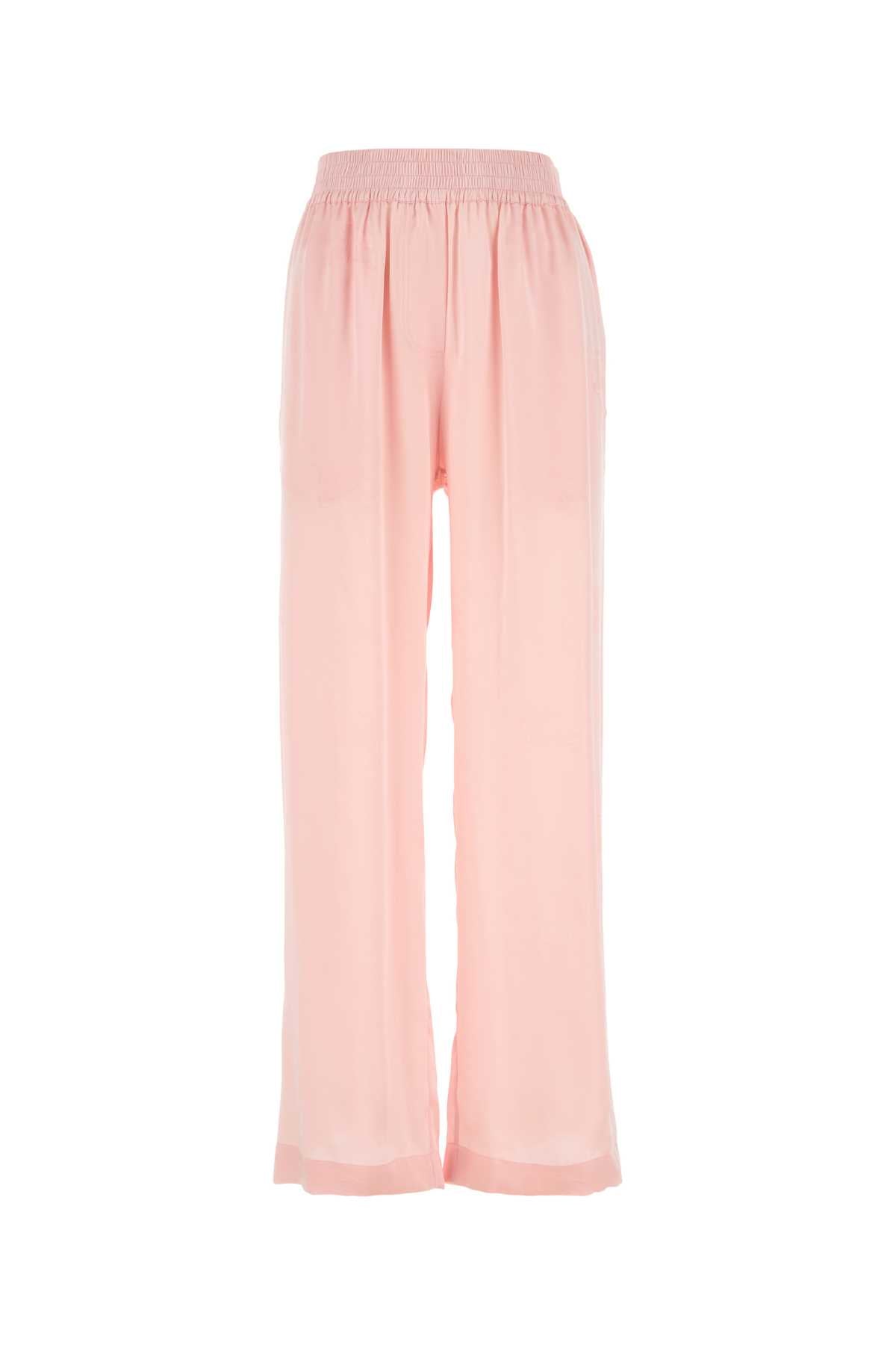 BURBERRY Silk Satin Pyjama Pants for Women