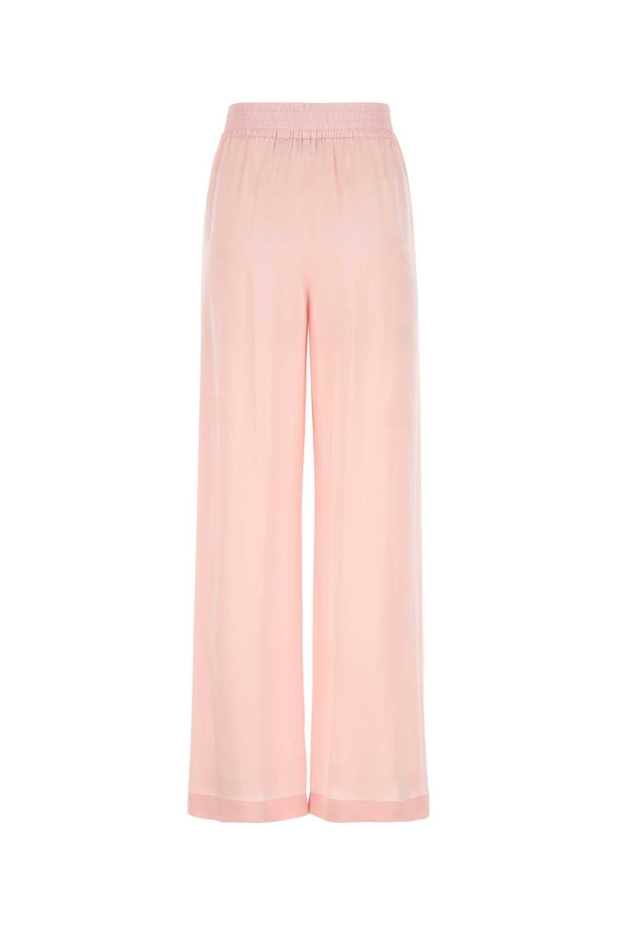 BURBERRY Silk Satin Pyjama Pants for Women