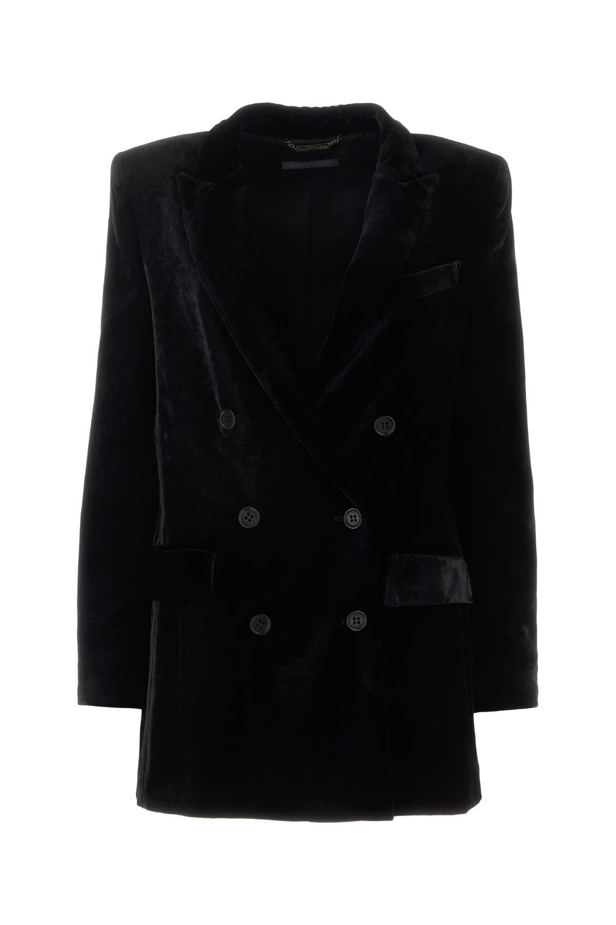 ALBERTA FERRETTI Luxurious Velvet Blazer for Women