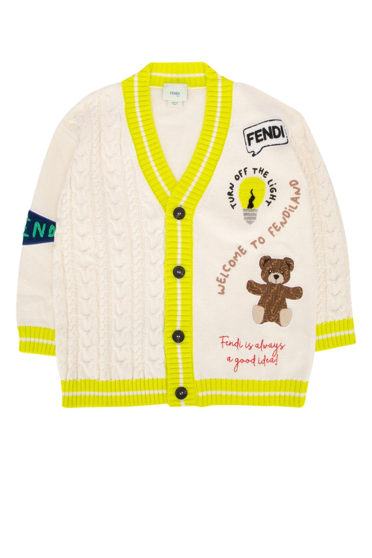 FENDI KIDS Cozy Kids Knit Sweater