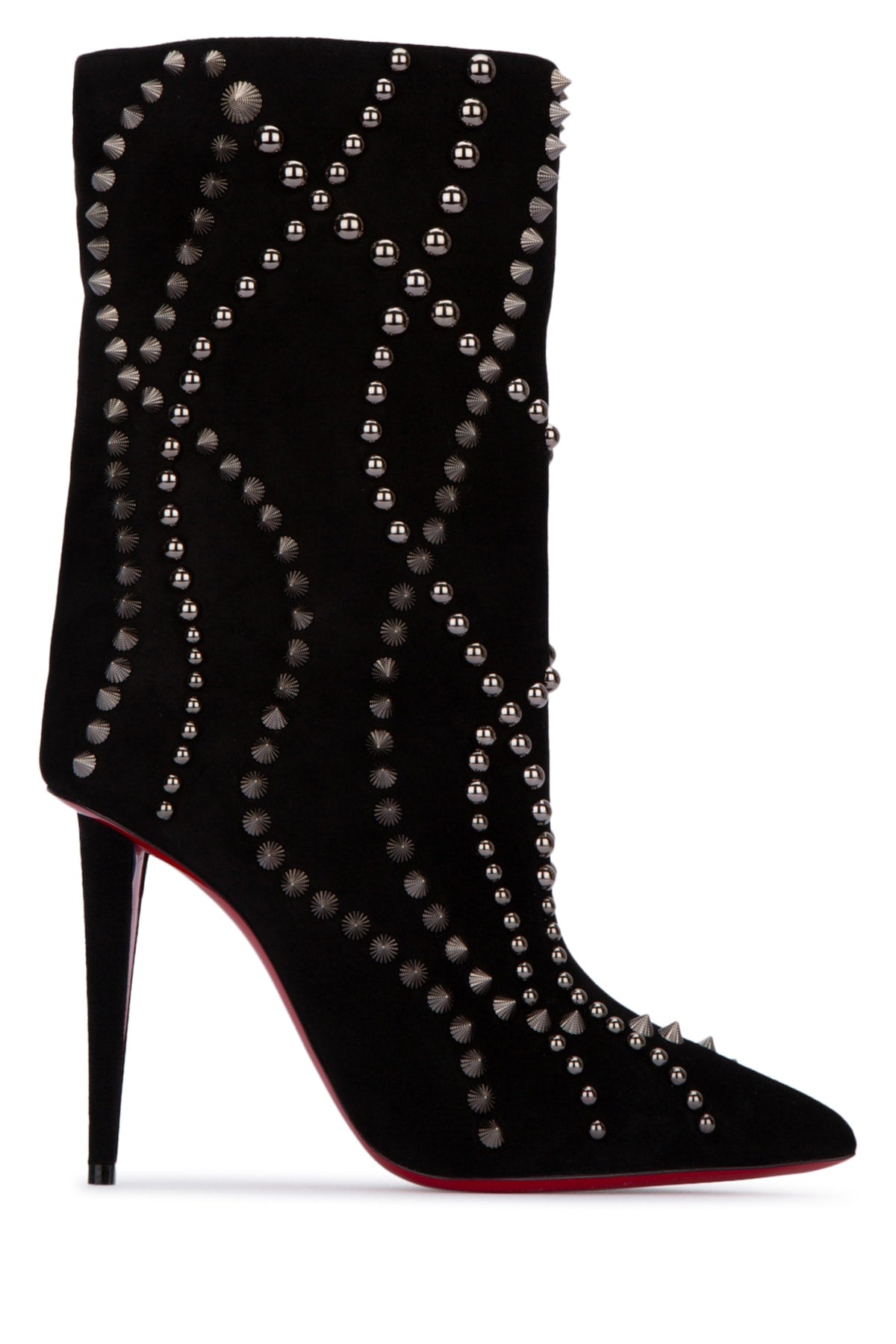 CHRISTIAN LOUBOUTIN Elegant Leather Boots for Women - Perfect for the 23W Season