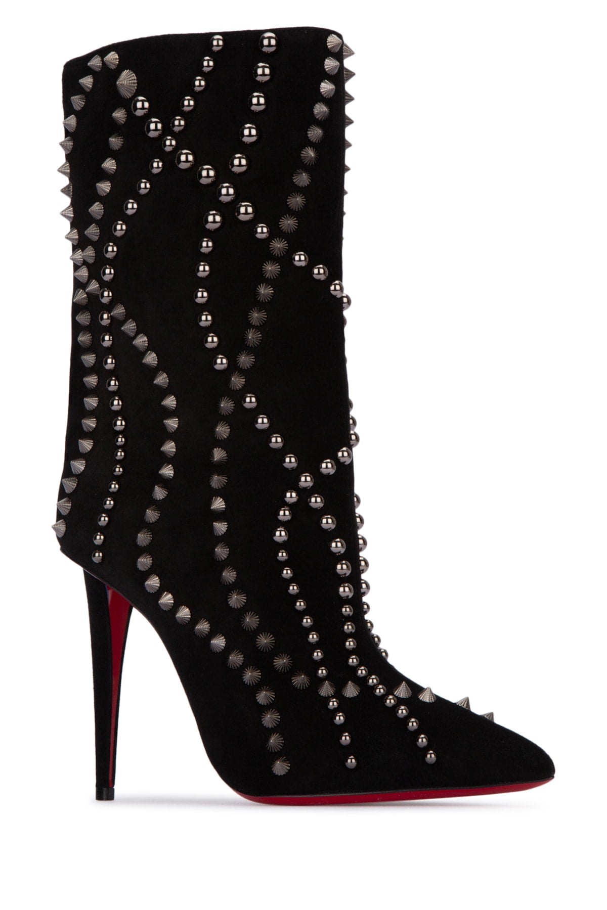CHRISTIAN LOUBOUTIN Elegant Leather Boots for Women - Perfect for the 23W Season