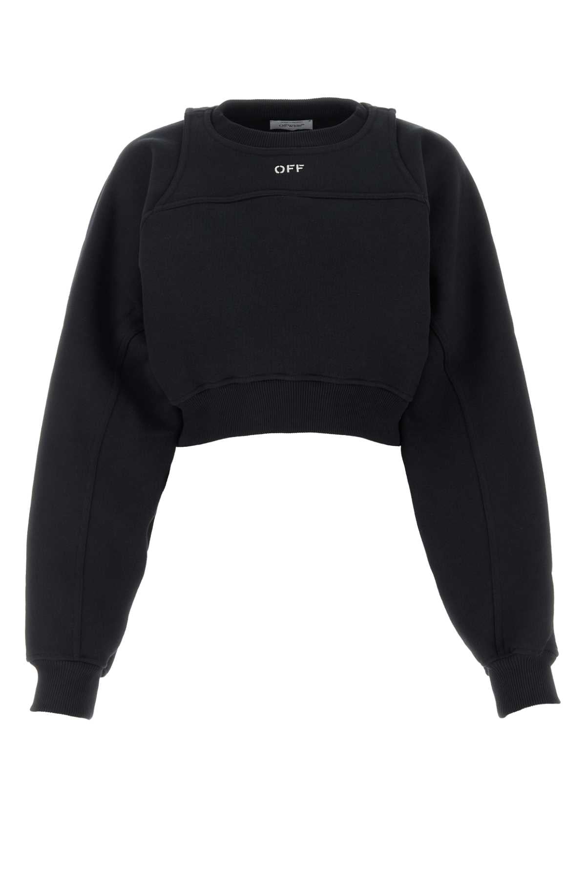 OFF WHITE Cozy Cotton Sweatshirt for Women - FW23 Collection