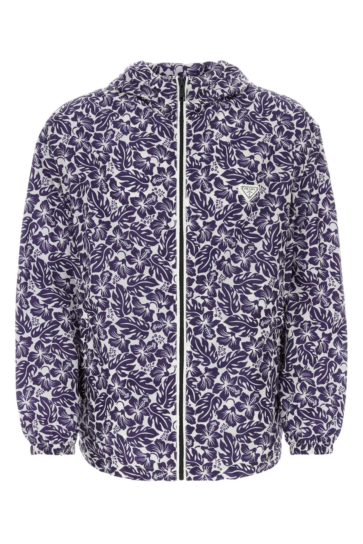 PRADA Printed Re-Nylon Windbreaker for Men
