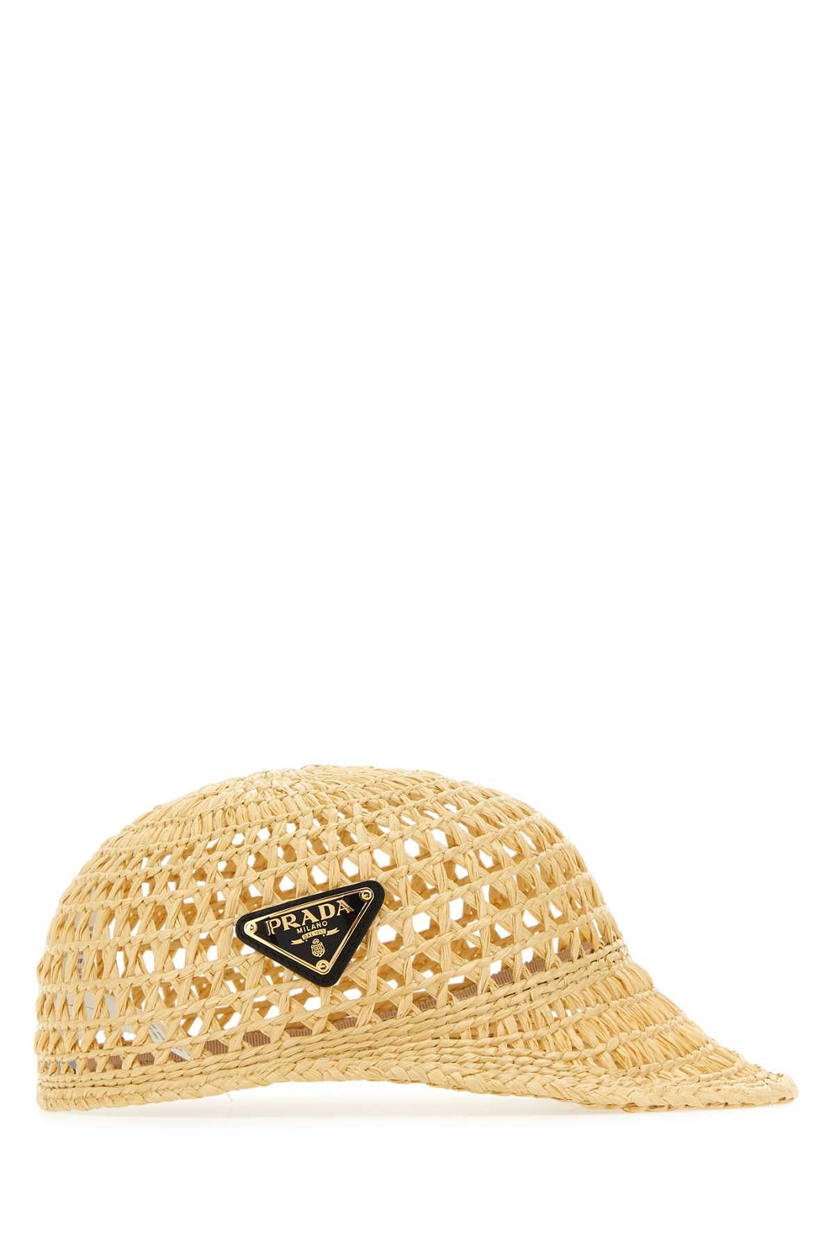 PRADA Chic Raffia Hat for Women