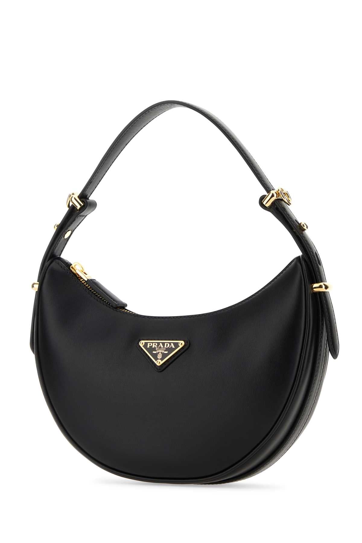PRADA Mini Leather Arquè Handbag - Stylish and Versatile