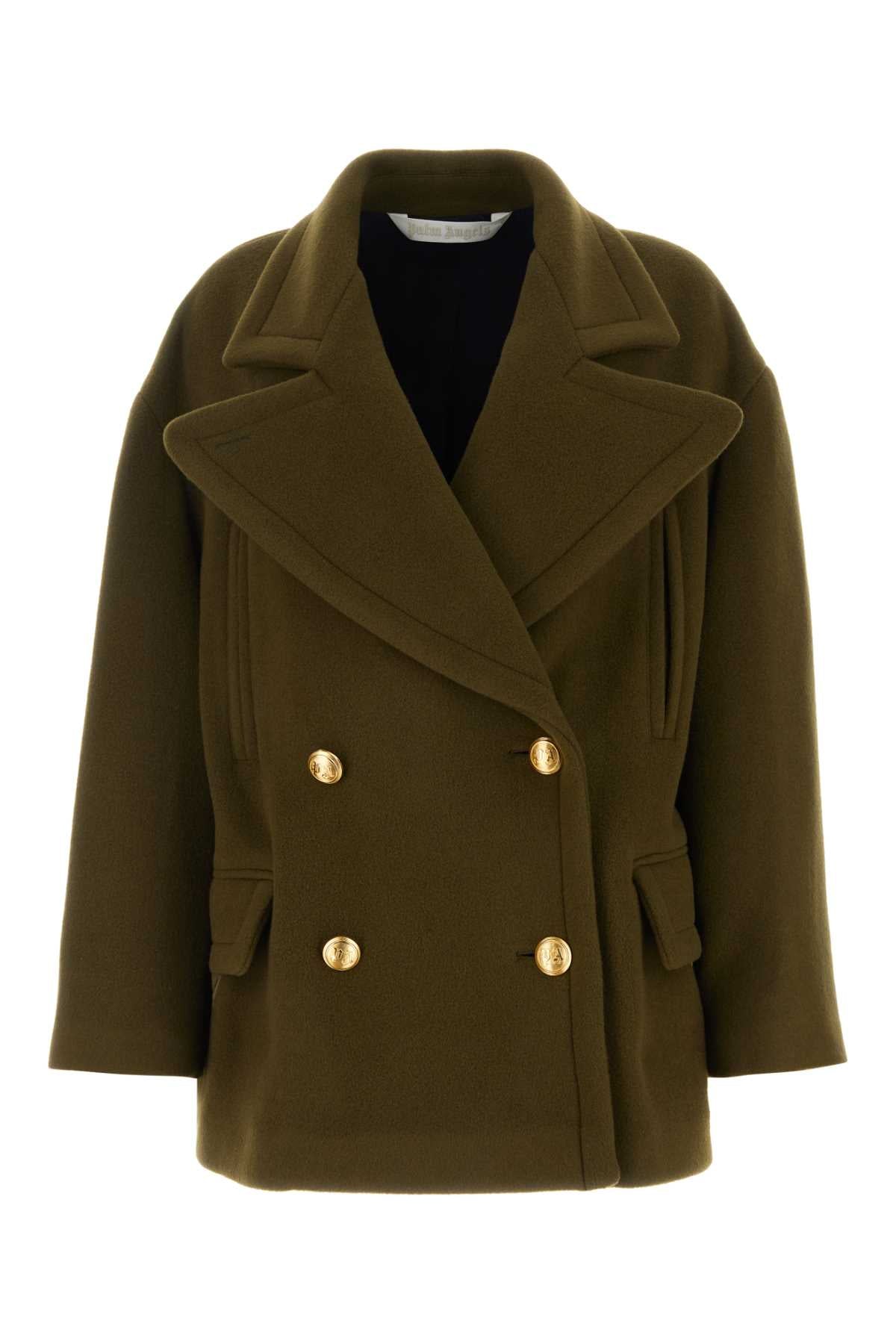 PALM ANGELS Chic Felt Jacket for Women - 23W Collection