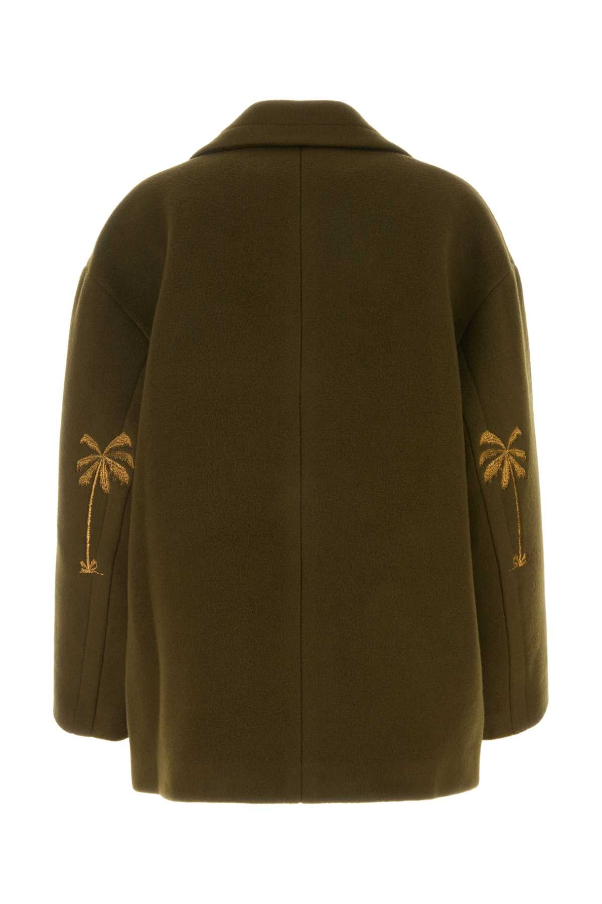 PALM ANGELS Chic Felt Jacket for Women - 23W Collection