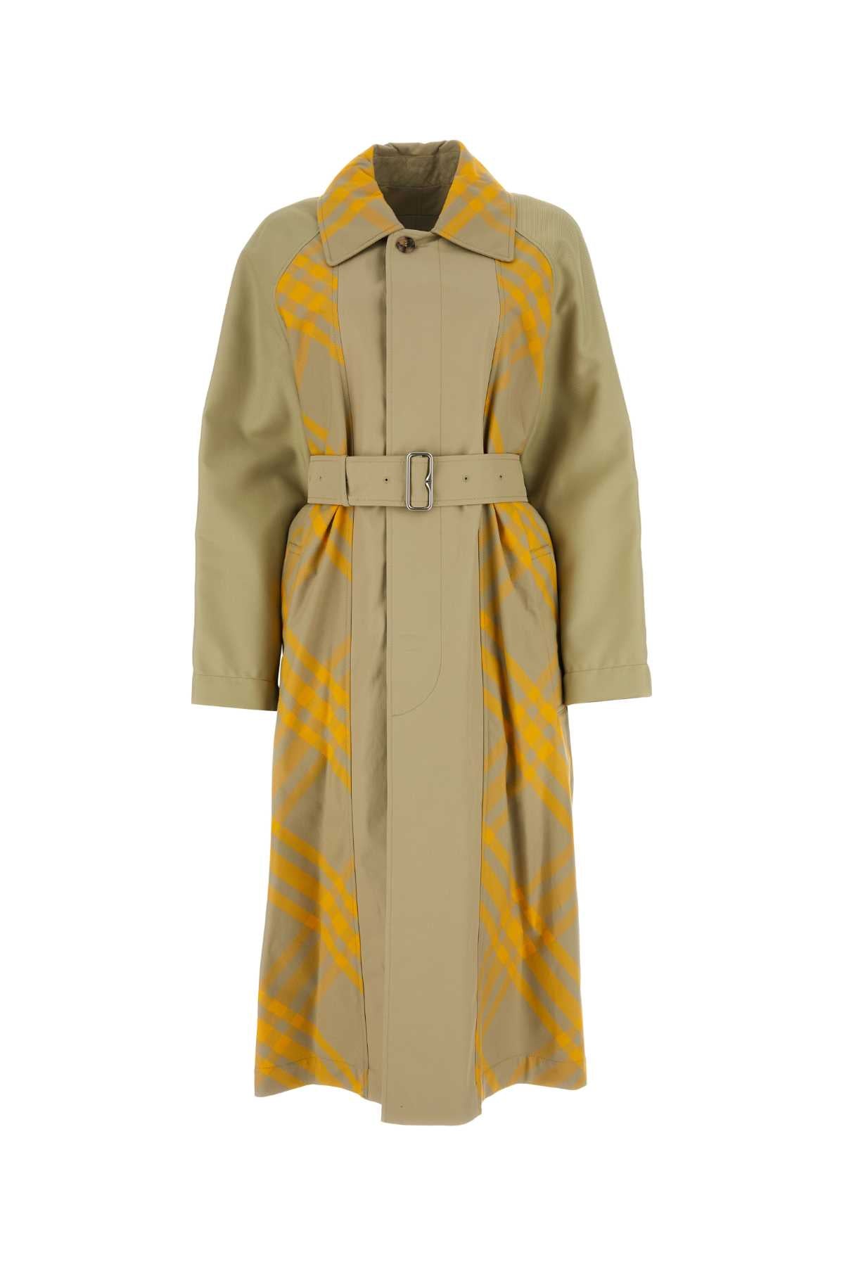 BURBERRY Two-tone Cotton Reversible Bradford Trench Jacket - Women's