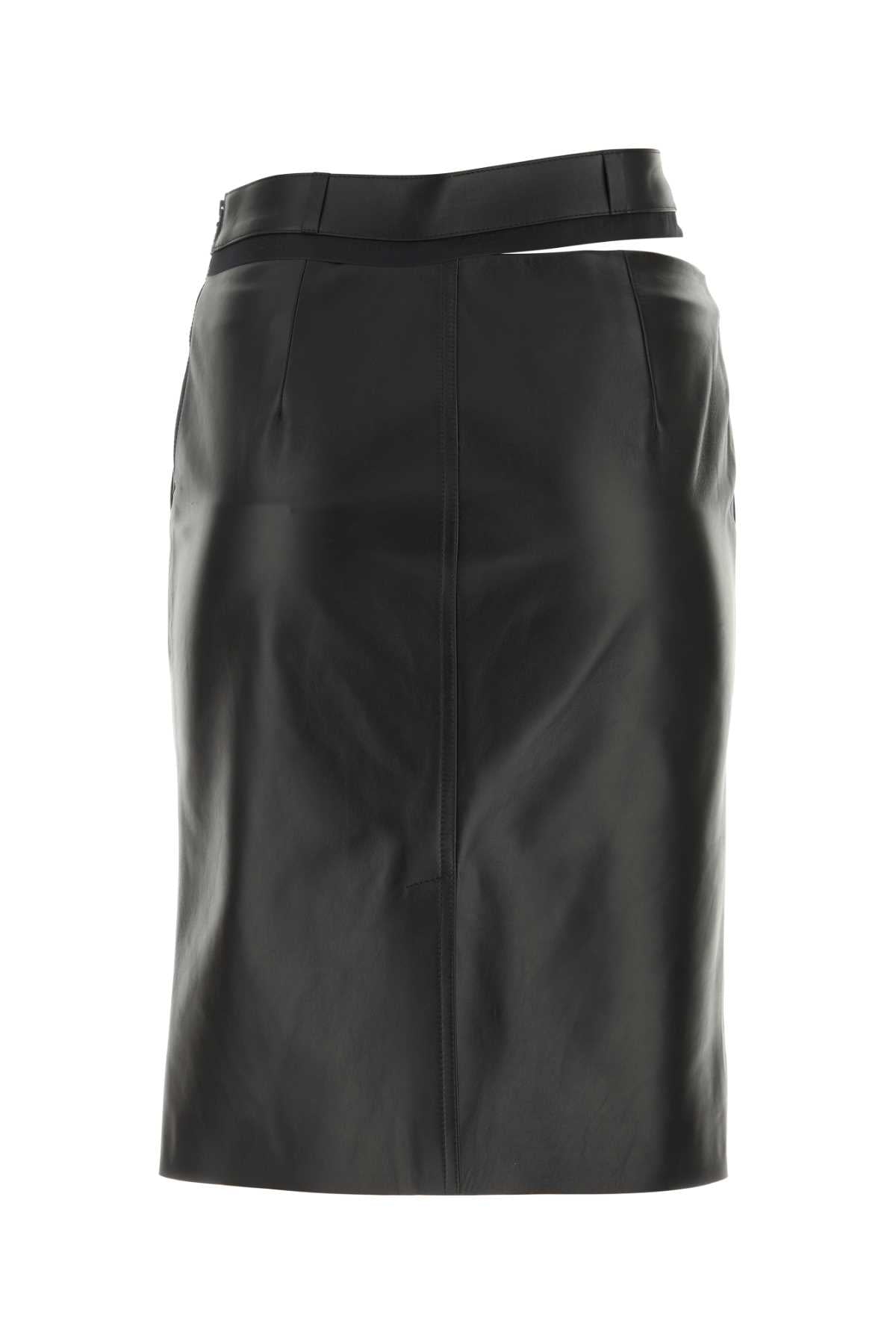 FENDI Chic Leather Skirt