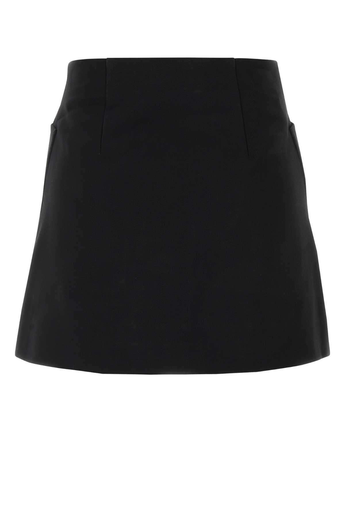 PRADA Chic Wool Mini Skirt for Women