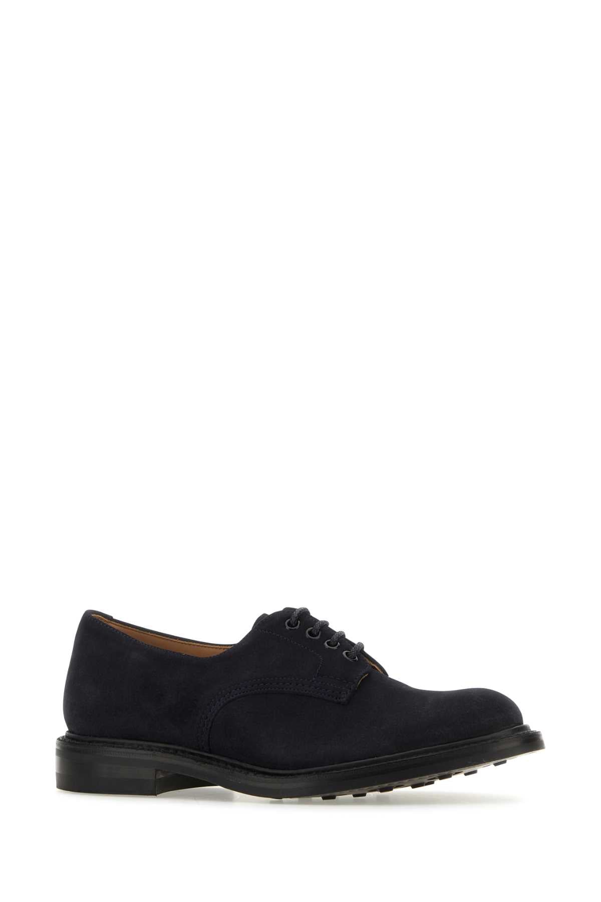 TRICKER'S Luxe Suede Lace-Up Shoes