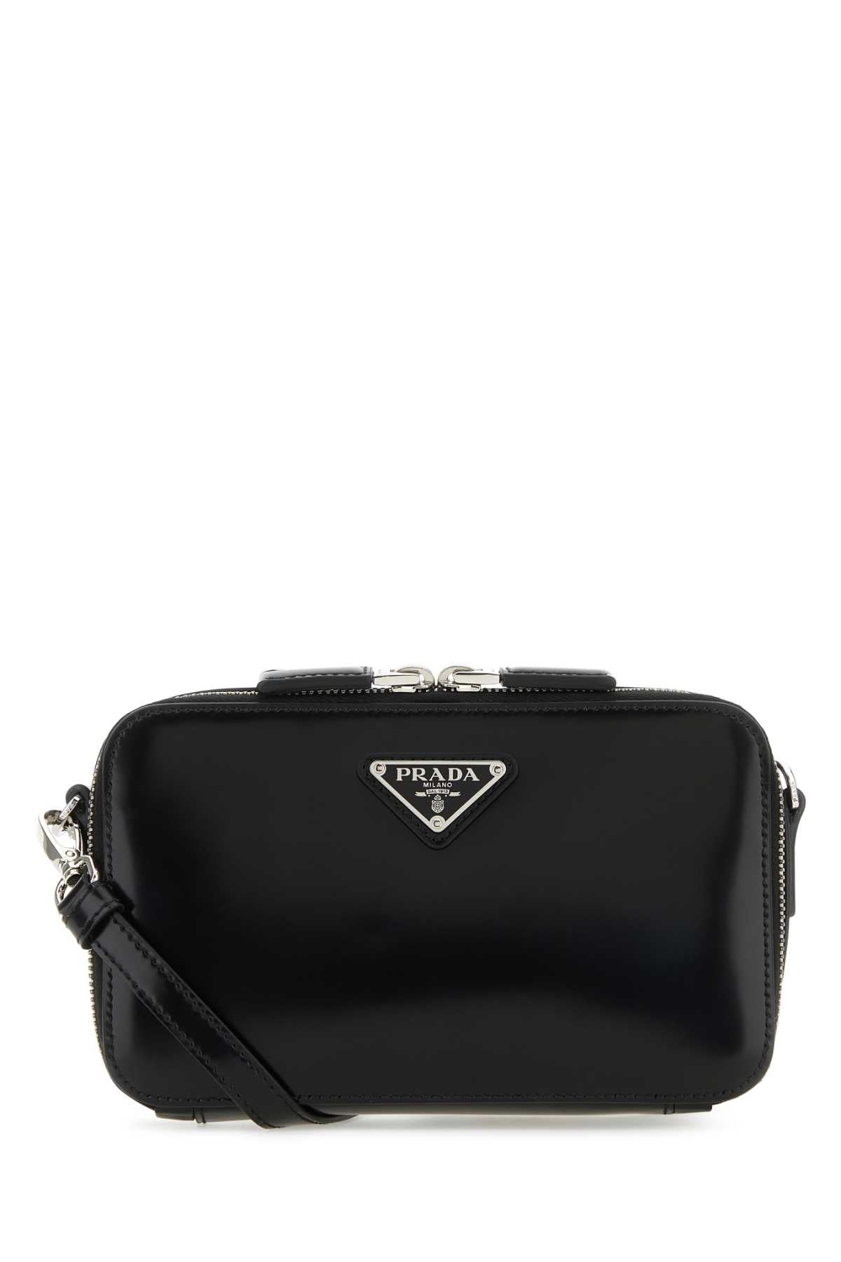 PRADA Mini Leather Crossbody Handbag