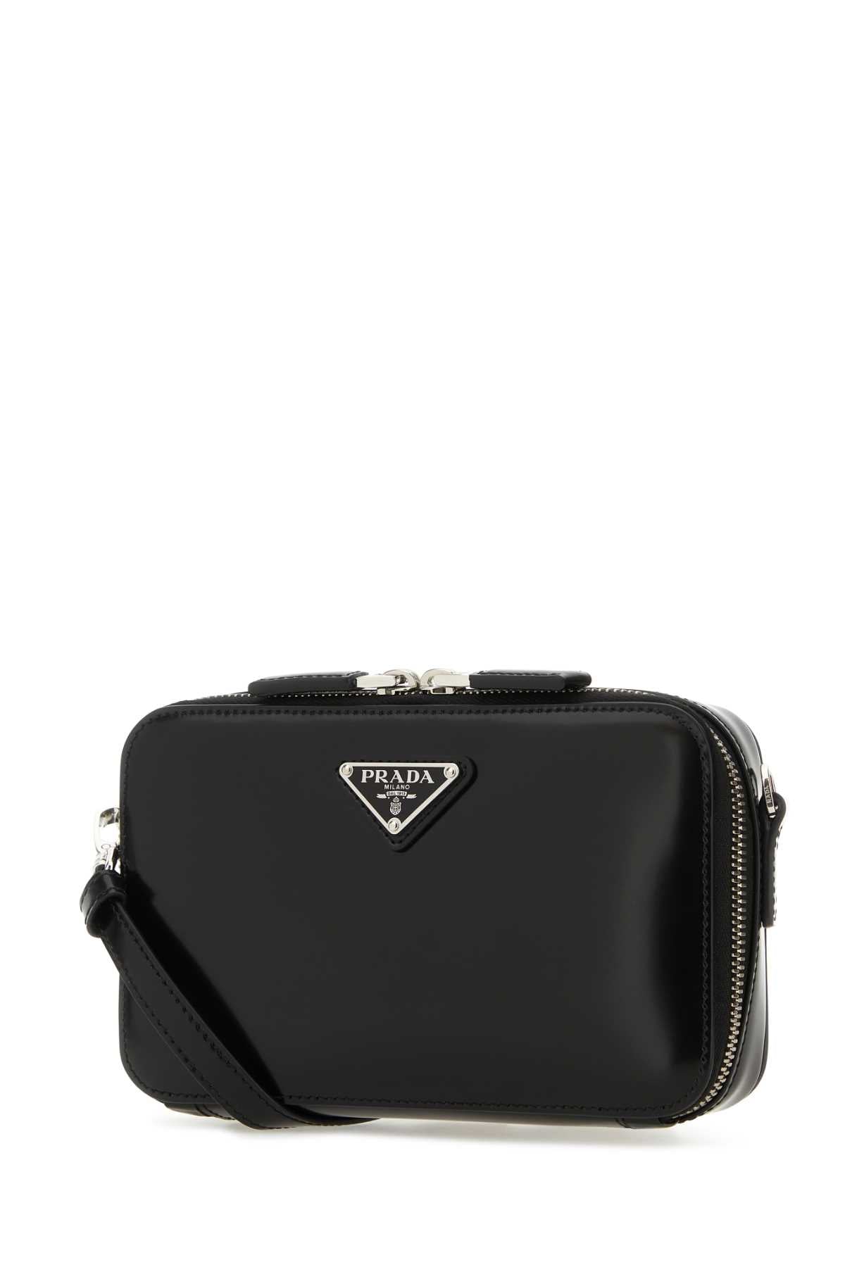 PRADA Mini Leather Crossbody Handbag