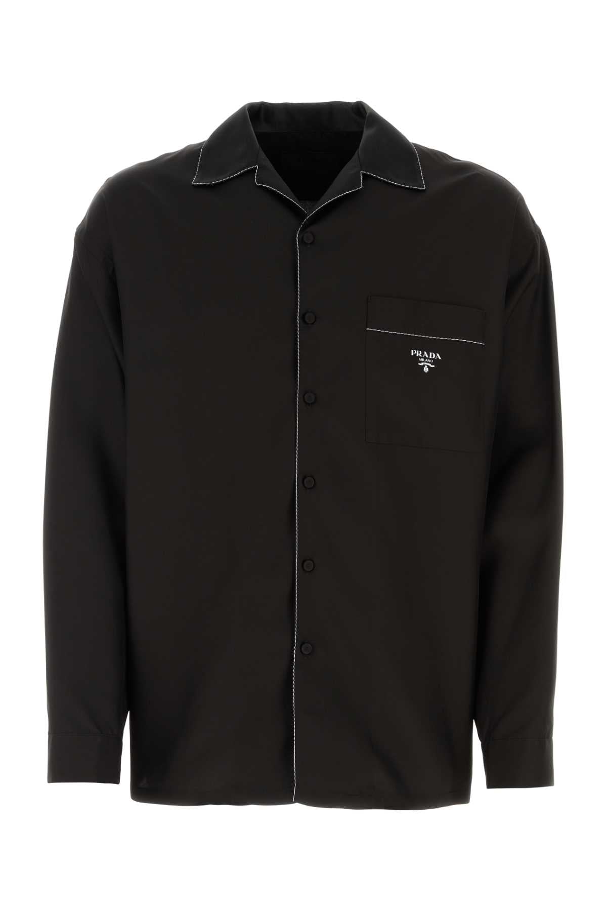 PRADA Silk Shirt for Men - Luxurious Touch