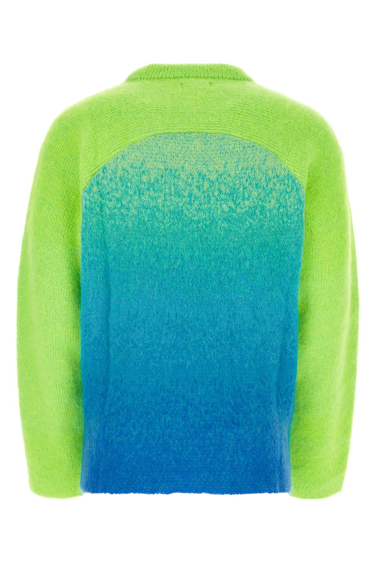 ERL Multicolor Mohair Blend Sweater - Unisex