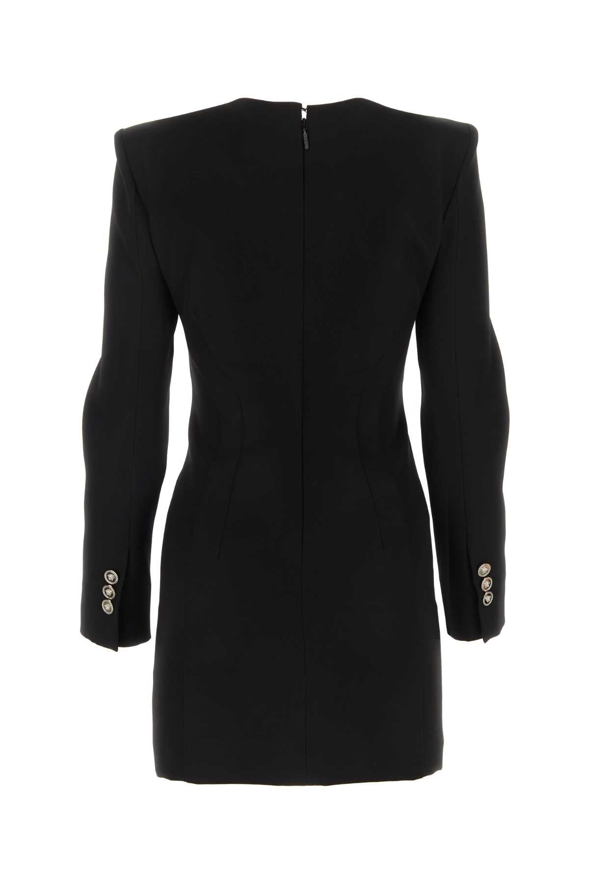 VERSACE Chic Wool Mini Dress for Women