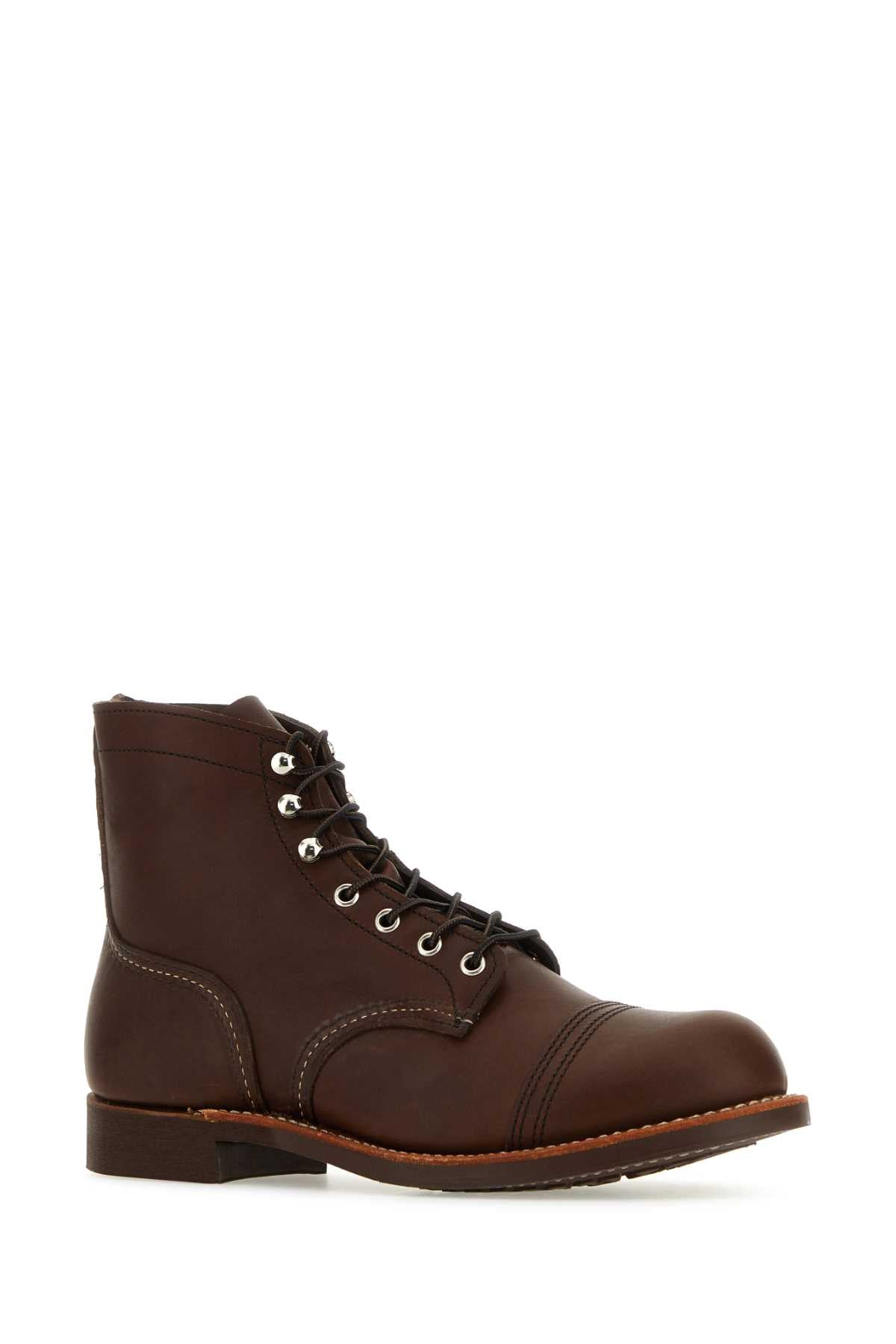 RED WING Timeless Leather Iron Ranger Ankle Boots