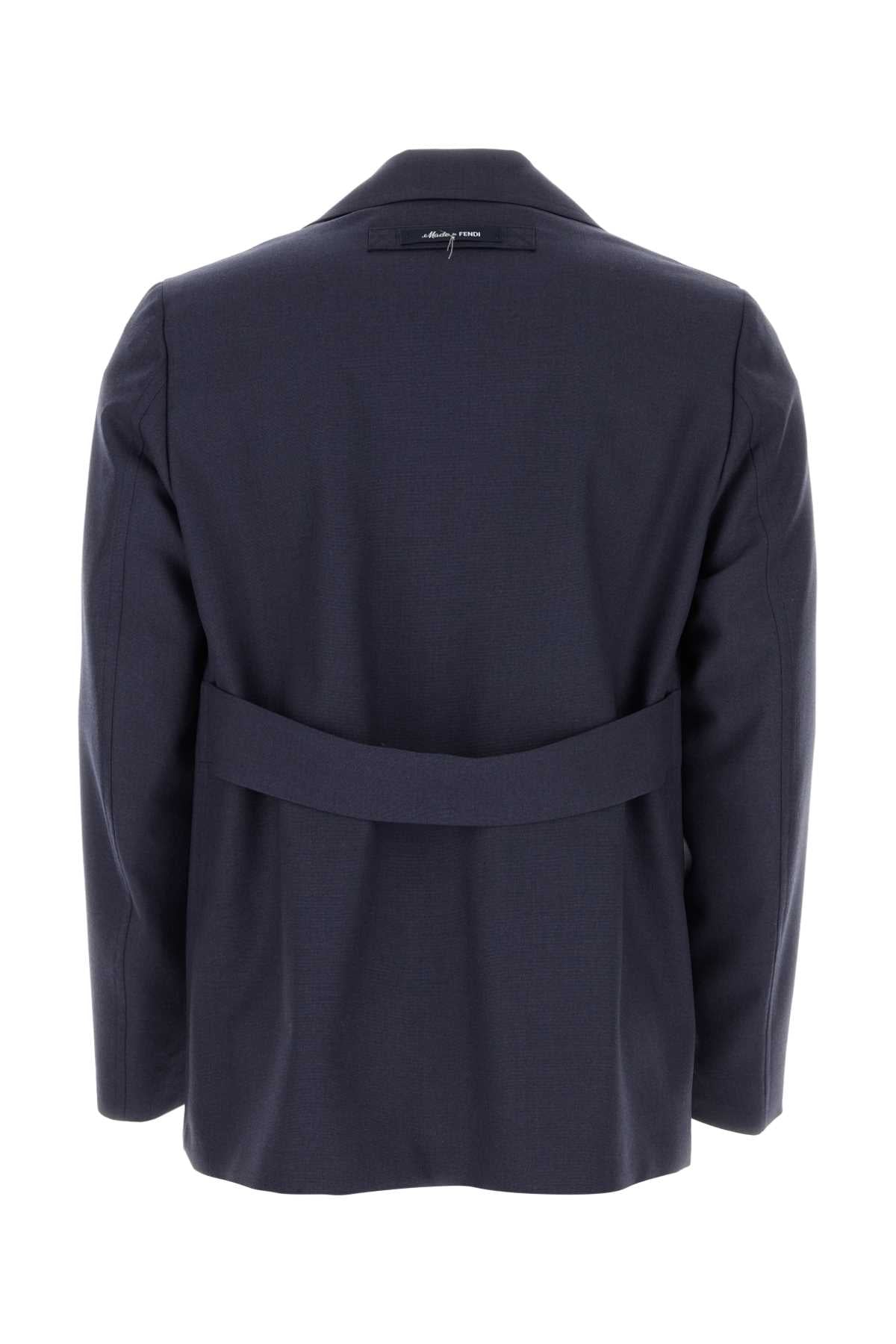 FENDI Tailored Wool Blazer for Men