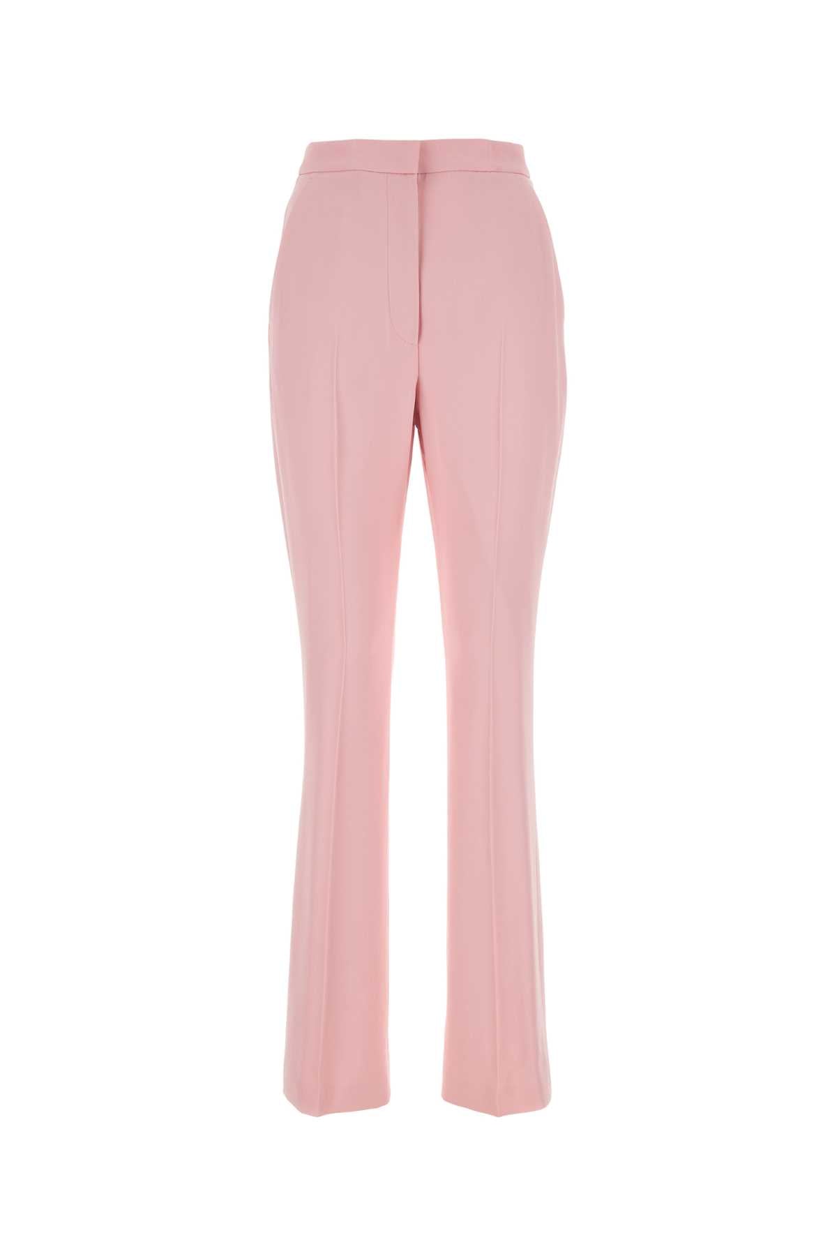 ALEXANDER MCQUEEN Chic Crepe Cigarette Pants for Effortless Elegance