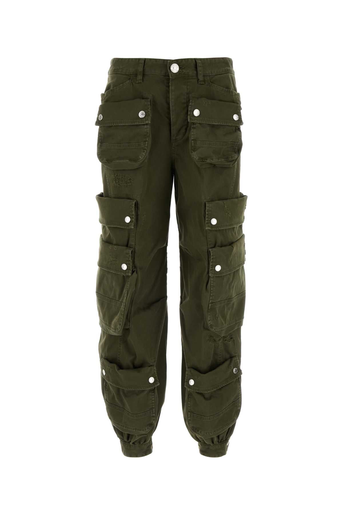 DSQUARED Stretch Cotton Cargo Pant for Women