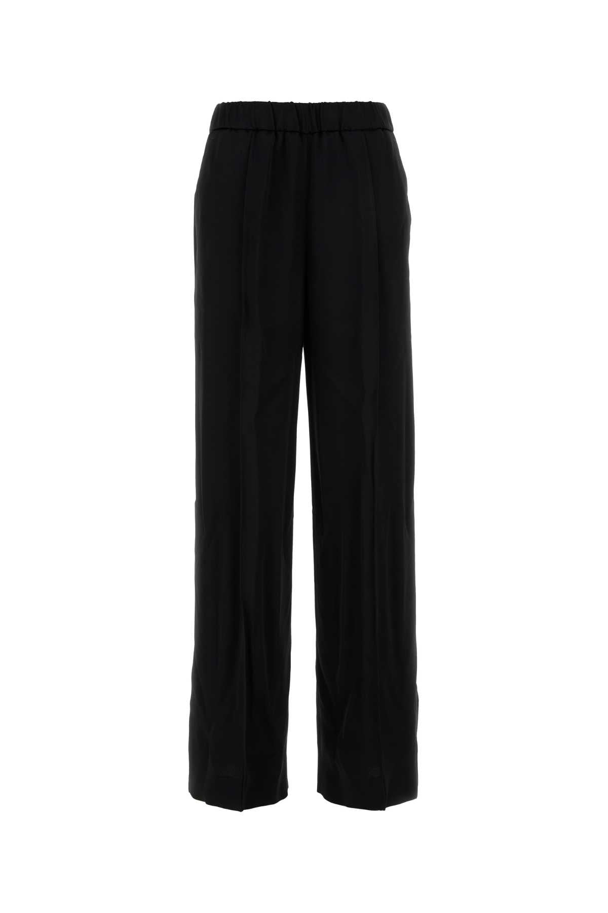 JIL SANDER Satin Wide-Leg Pants