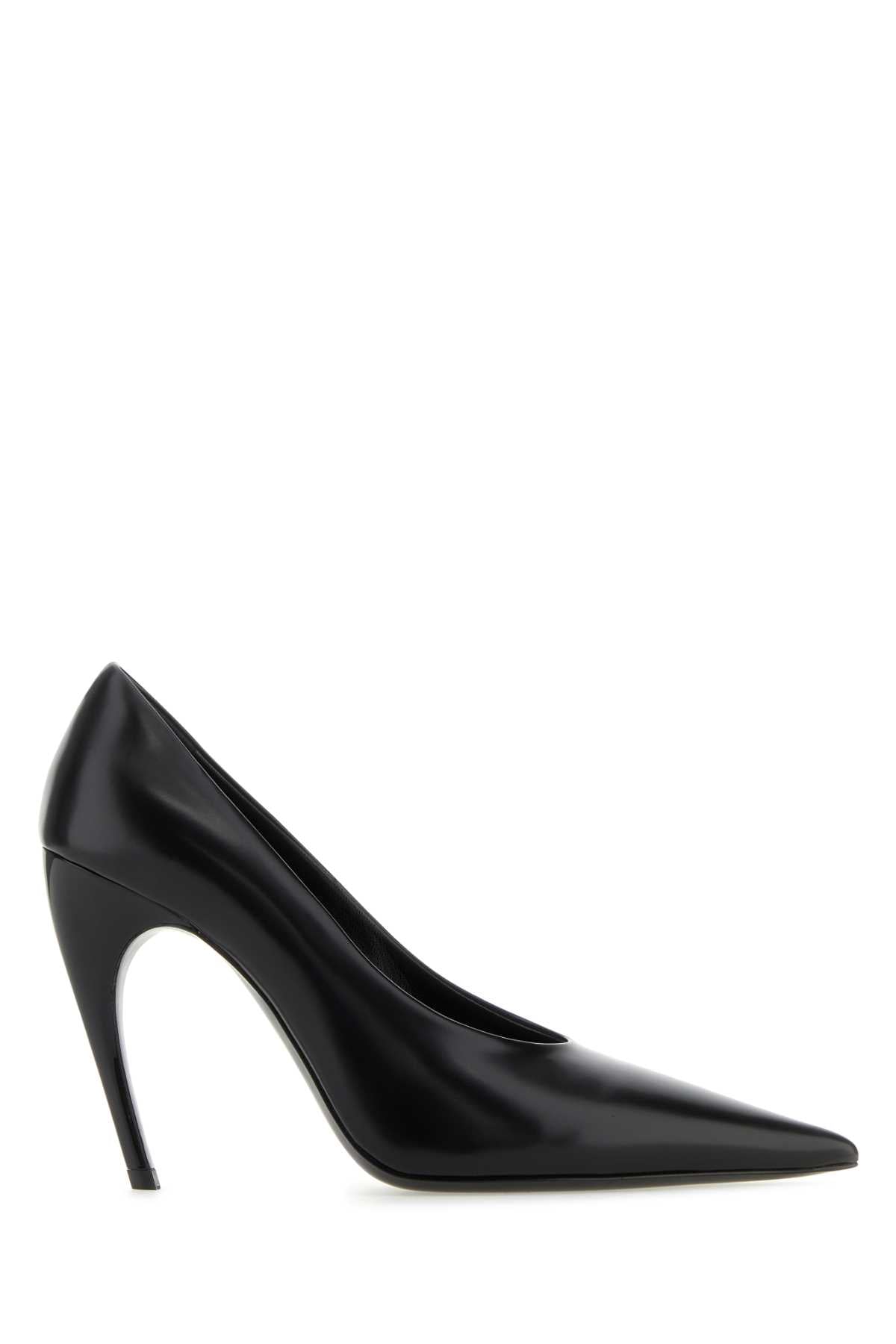 NENSI DOJAKA Elegant Leather Pumps with 11 cm Heel Height