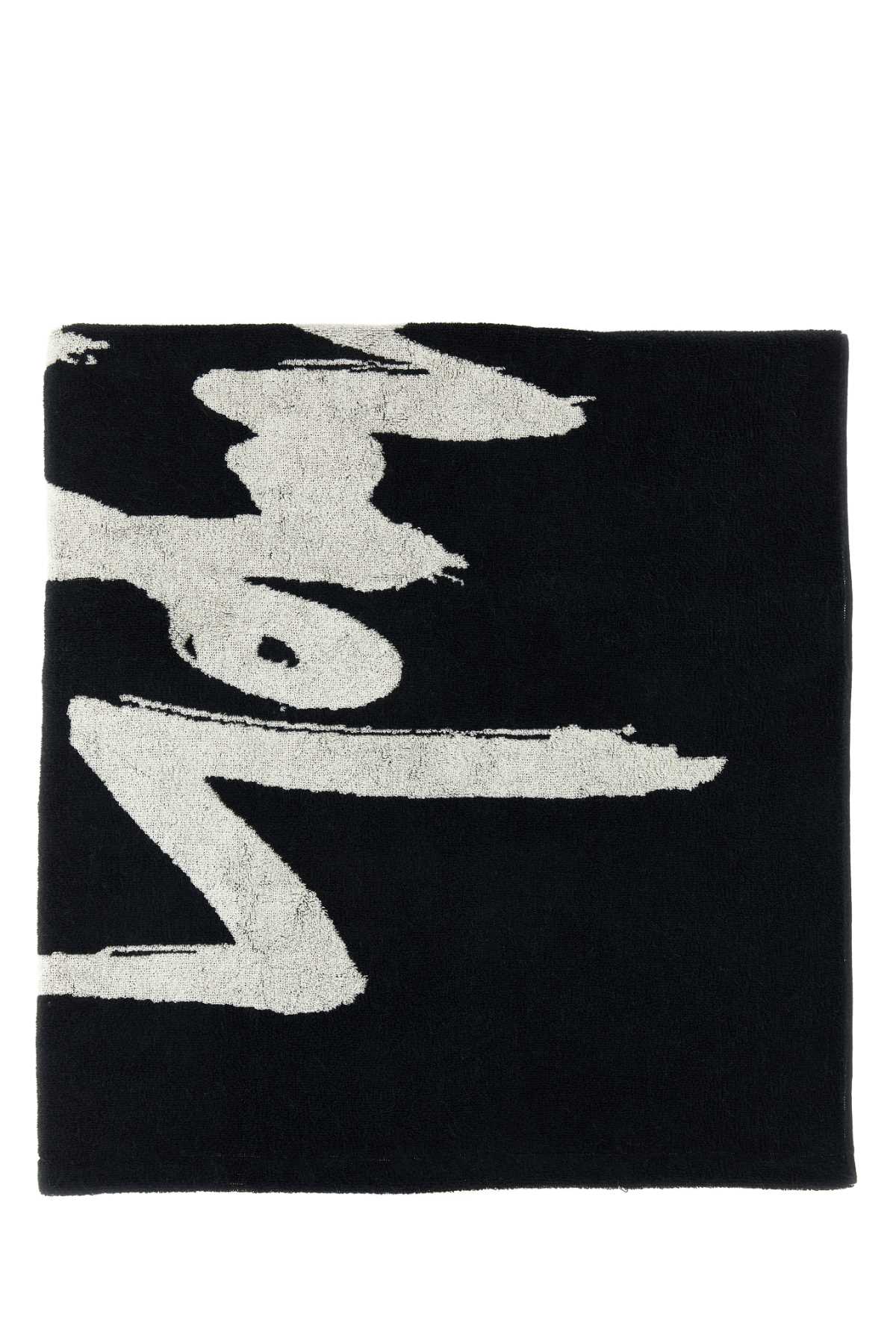 YOHJI YAMAMOTO Elegant Terry Fabric Shower Towel - 70 cm x 140 cm