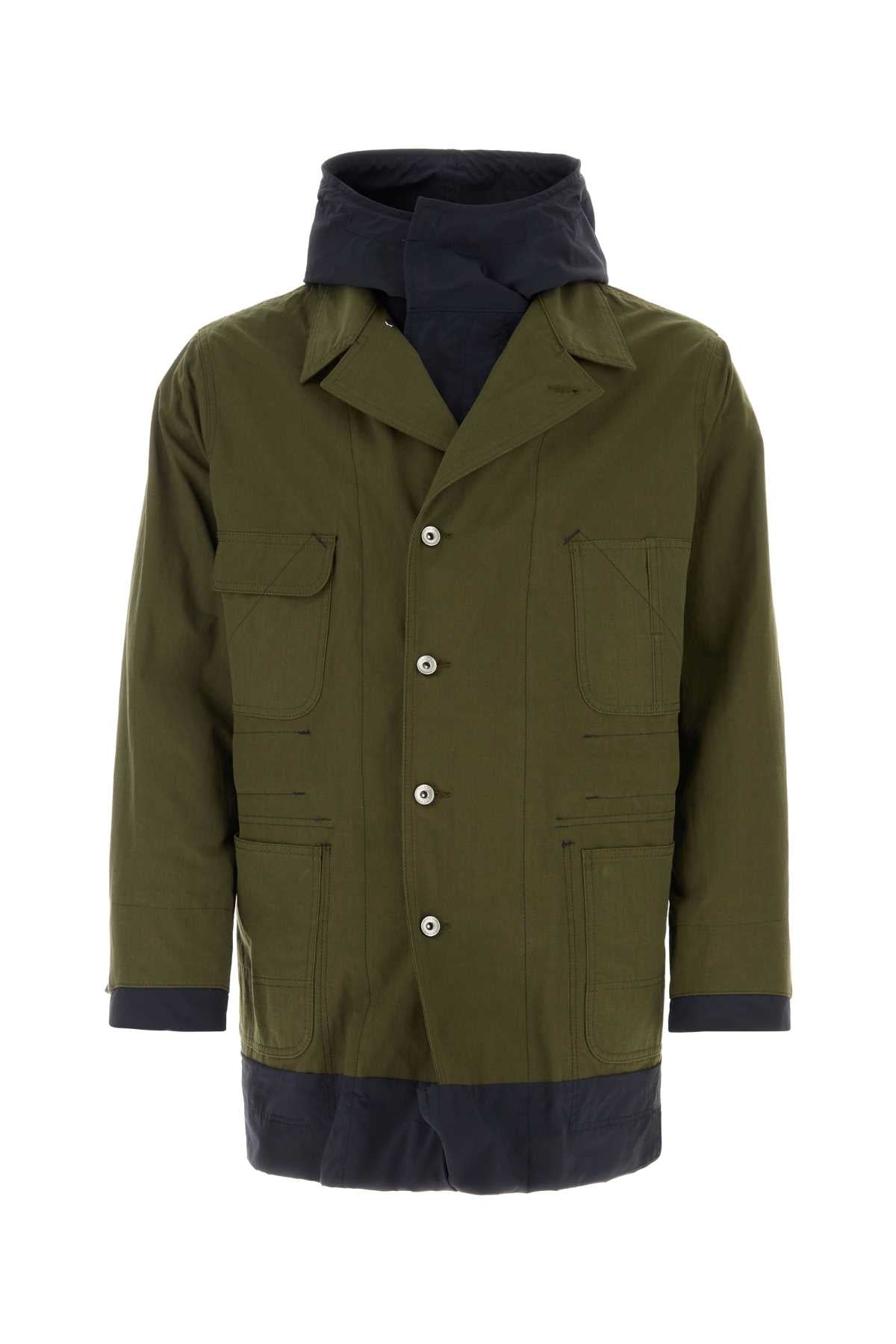 SACAI Reversible Cotton and Nylon Jacket for Men
