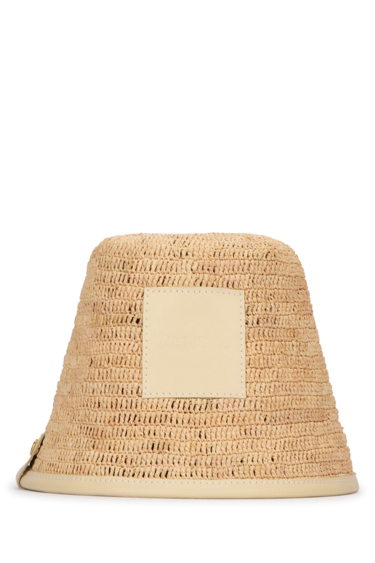 JACQUEMUS Statement Raffia Bucket Hat