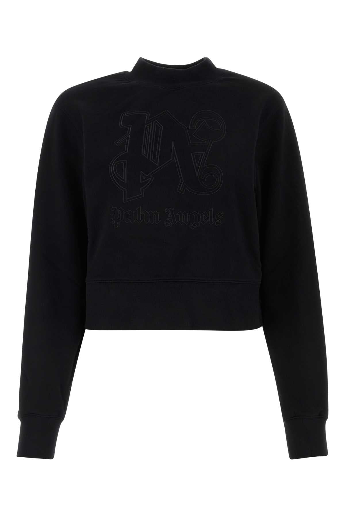 PALM ANGELS Cotton Mini Sweatshirt for Women