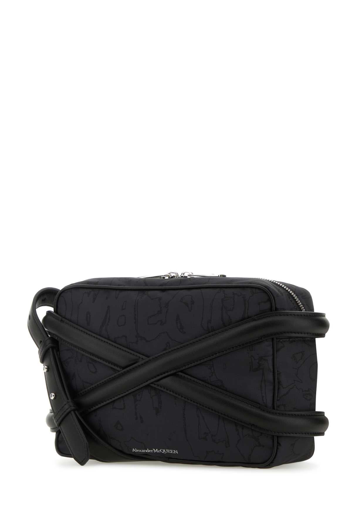 ALEXANDER MCQUEEN Nylon Harness Crossbody Handbag