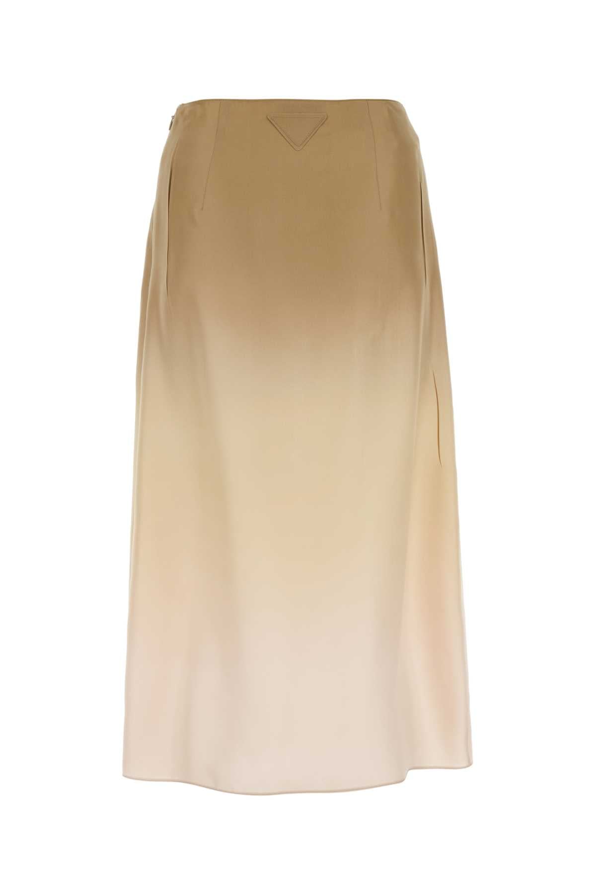 PRADA Elegant Silk Skirt - Spring/Summer 2025 Collection