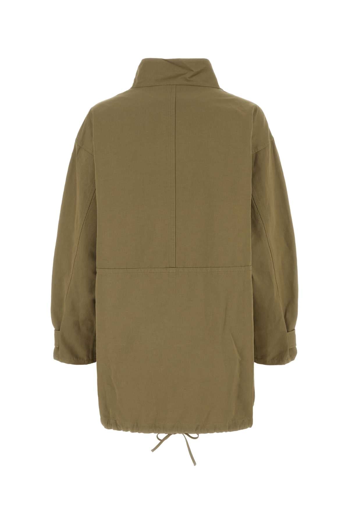 PRADA Cotton Blend Mini Dress