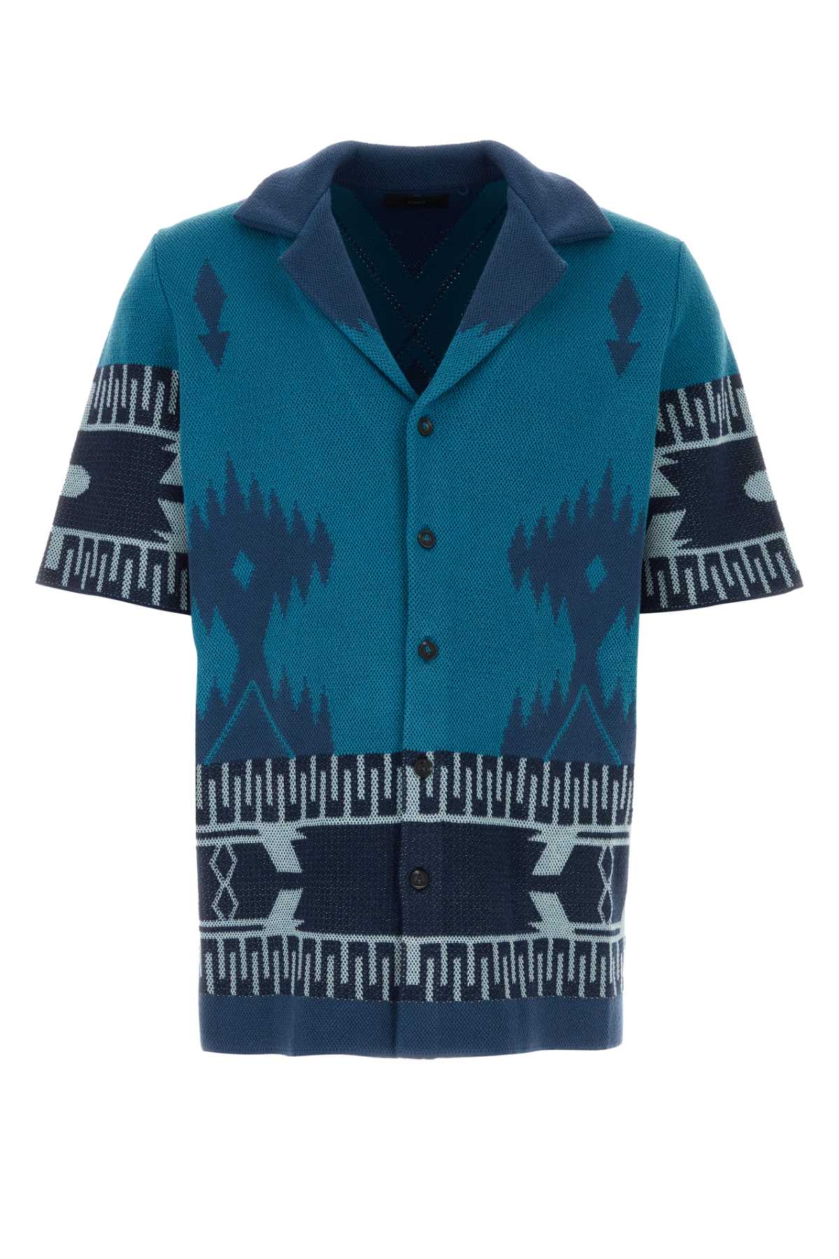 ALANUI Embroidered Cotton Shirt for Men